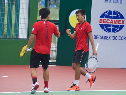 Hoàng Thiên - Hoàng Nam vào bán kết Vietnam F3 Futures