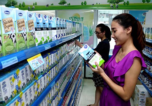 Website thương mại điện tử “Giấc mơ sữa Việt”