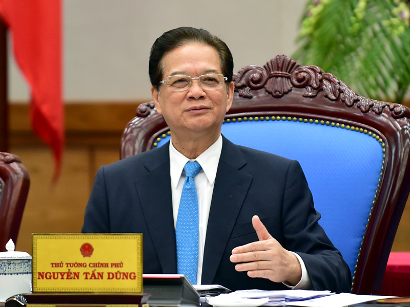 Thủ tướng Nguyễn Tấn Dũng xúc động nói lời chia tay Chính phủ