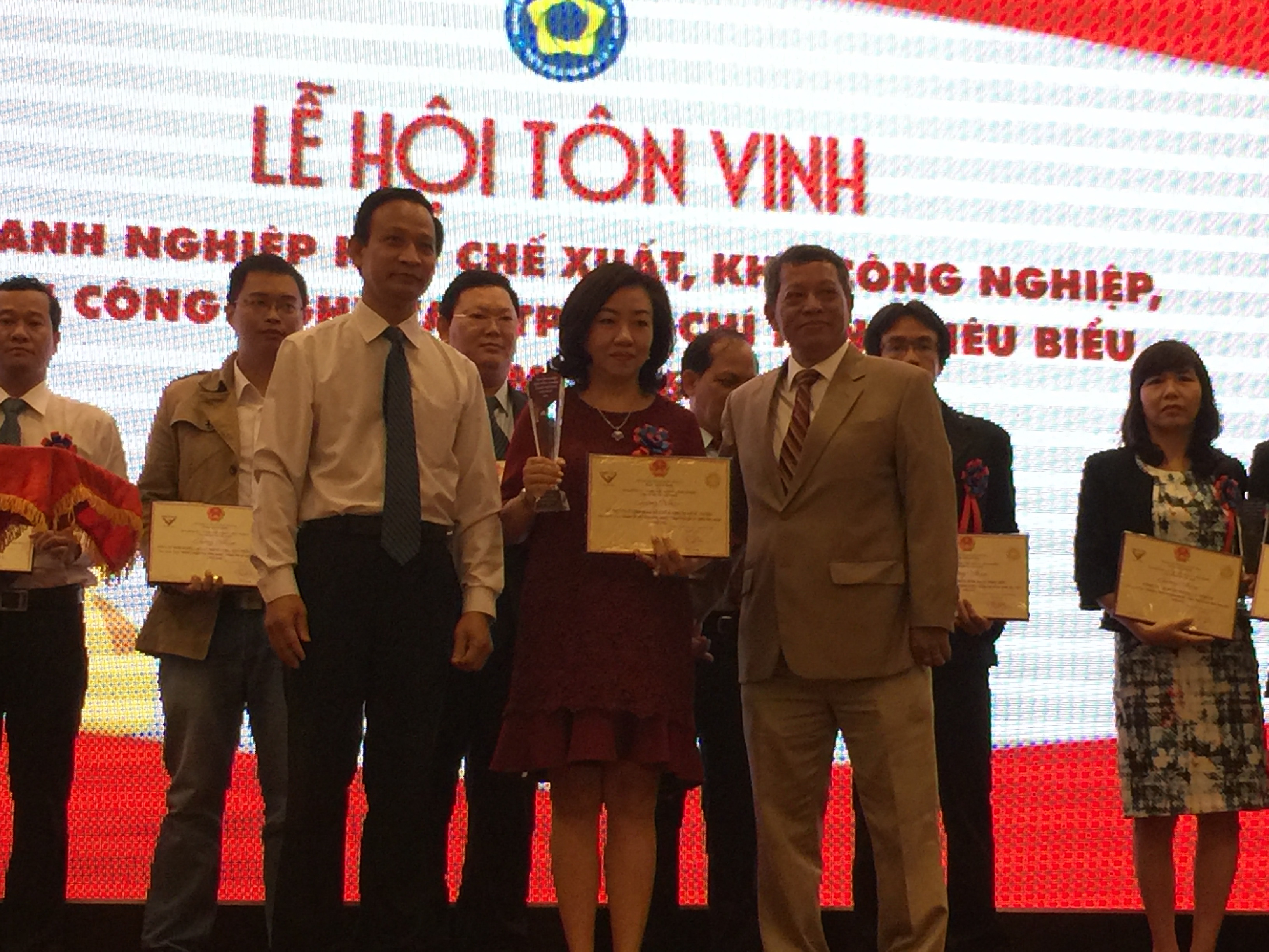 Các doanh nghiệp tiêu biểu tại lễ tuyên dương