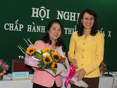 Bà Trần Kim Yến được bầu làm Chủ tịch LĐLĐ TP HCM