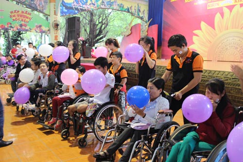 Tổ chức ngày hội cho người khuyết tật