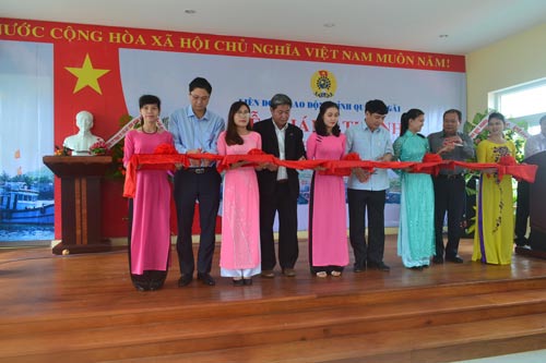 Quảng Ngãi: Khánh thành trụ sở LĐLĐ huyện đảo Lý Sơn