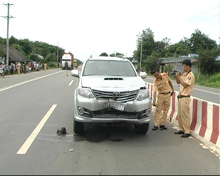 
Hiện trường vụ tai nạn
