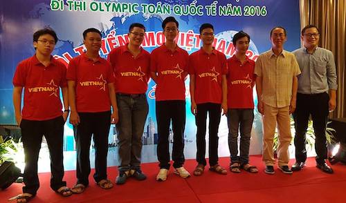 Việt Nam giành HCV Olympic Toán quốc tế 2016