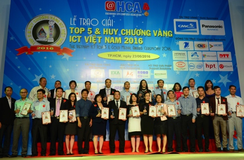 Trao Giải "Top 5 và Huy Chương Vàng ICT Việt Nam 2016"