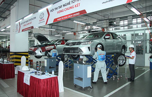 Vòng chung kết Hội thi Tay nghề Toyota lần thứ 18