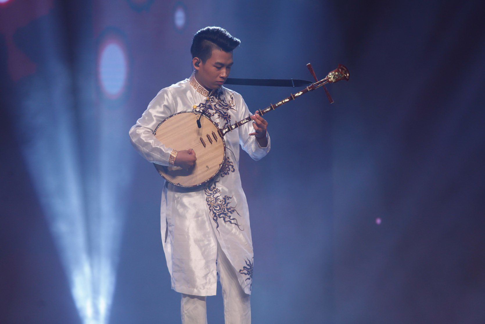 "Tài năng đàn nguyệt" Trung Lương đối đầu "tài năng trống" Trọng Nhân giành quán quân