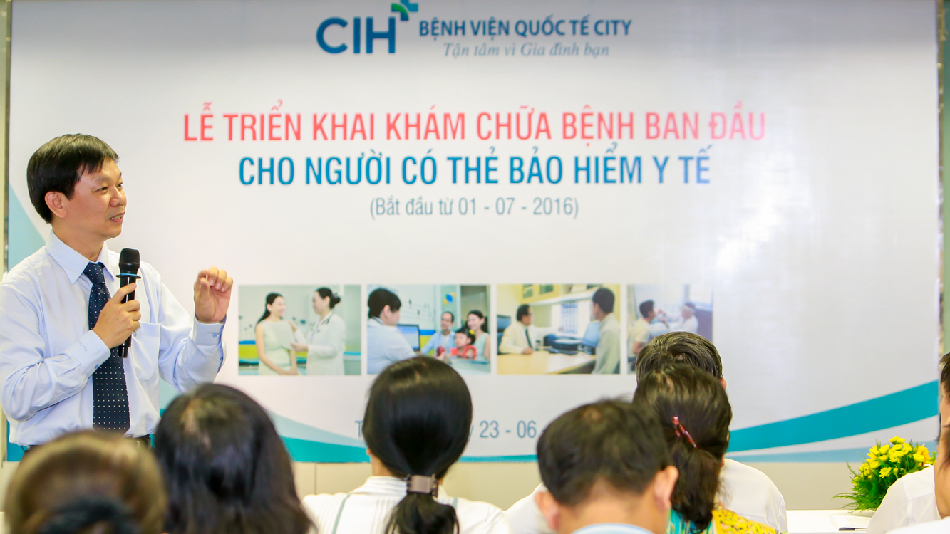 Khám BHYT tại Bệnh viện quốc tế City