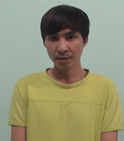 
Nguyễn Xu&acirc;n Long, 1 trong 2 đối tượng tung tin bịa đặt đổi tiền - Ảnh: Bộ C&ocirc;ng an
