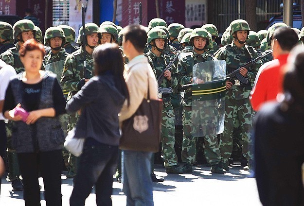 Trật tự đã được lập lại trong khu vực. Ảnh: Worldbulletin