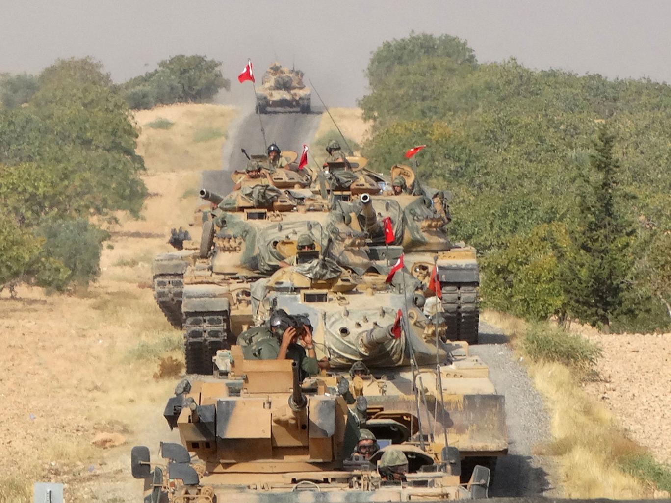 Biên giới Thổ Nhĩ Kỳ - Syria "sạch bóng IS"