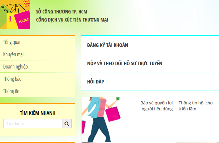 TP HCM triển khai đăng ký khuyến mại trực tuyến