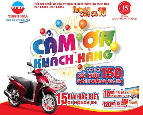 Hàng ngàn ưu đãi tại Thiên Hòa
