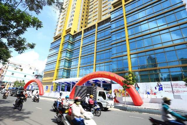 Ki ốt cho thuê tại Golden Plaza đắt khách