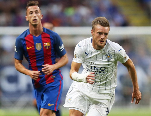 Tân binh lập công, Leicester vẫn thảm bại trước Barcelona