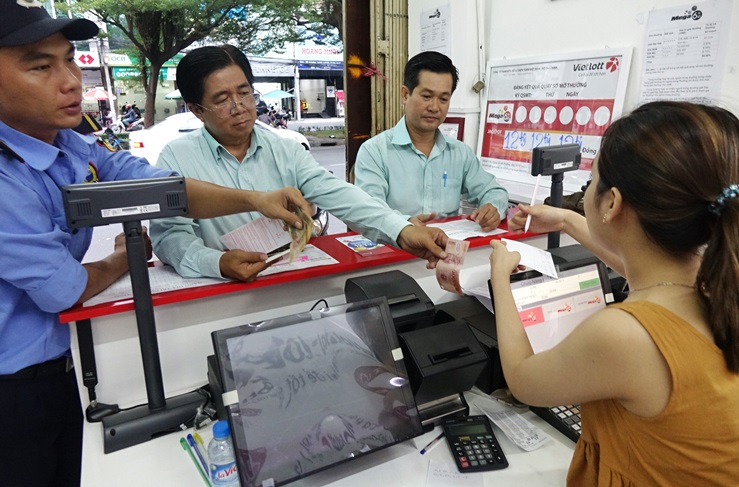 Vé số điện toán đang gây bão trên thị trường vé số