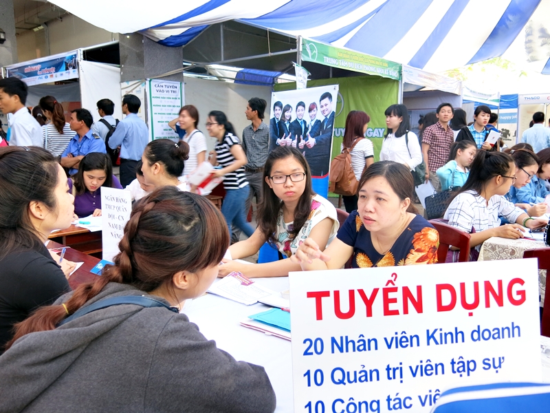 Tuyển dụng trực tiếp tại ngày hội việc làm ĐH Nông Lâm TP HCM