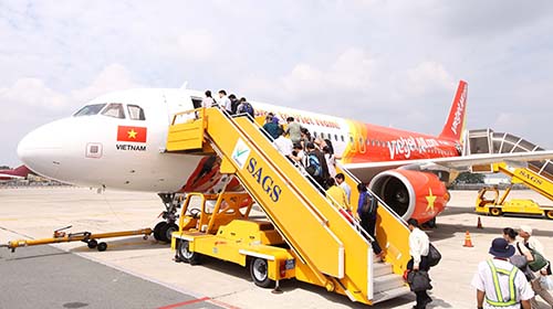 Vietjet đã chuyên chở hơn 300.000 lượt khách  trong dịp lễ