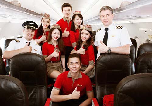 Ngày hội tuyển dụng tiếp viên Vietjet