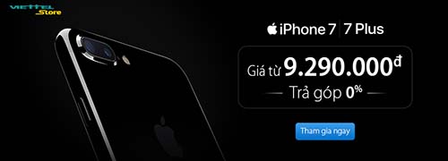 Viettel chính thức phân phối iPhone 7 và iPhone 7 Plus