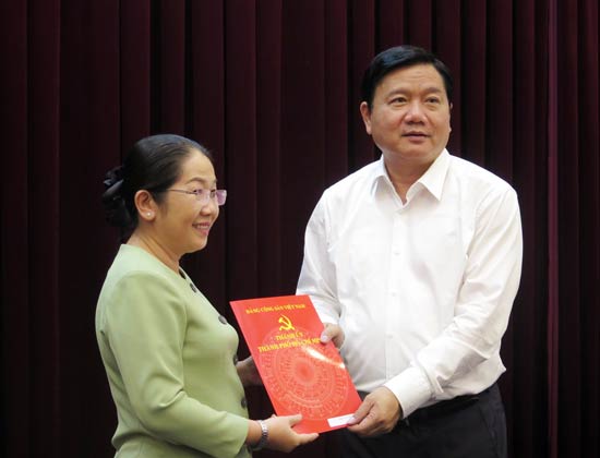 Bà Võ Thị Dung làm Phó Bí thư Thành ủy TP HCM