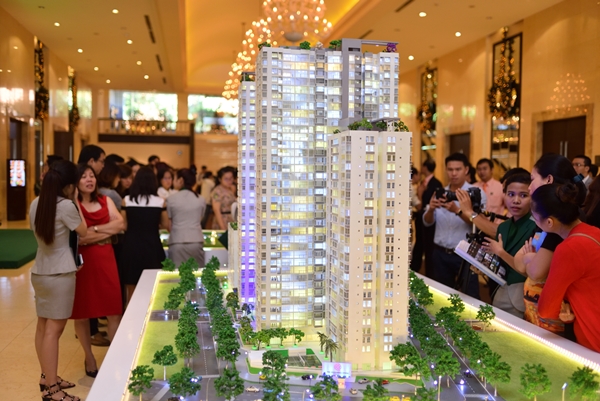
300 căn hộ đ&atilde; được đăng k&yacute; giữ chỗ trong buổi giới thiệu dự &aacute;n

