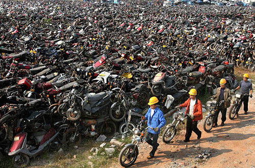 Trung Quốc 'xoá sổ' xe máy ở các thành phố lớn như thế nào?