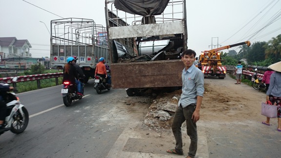 Hiện trường vụ tai nạn