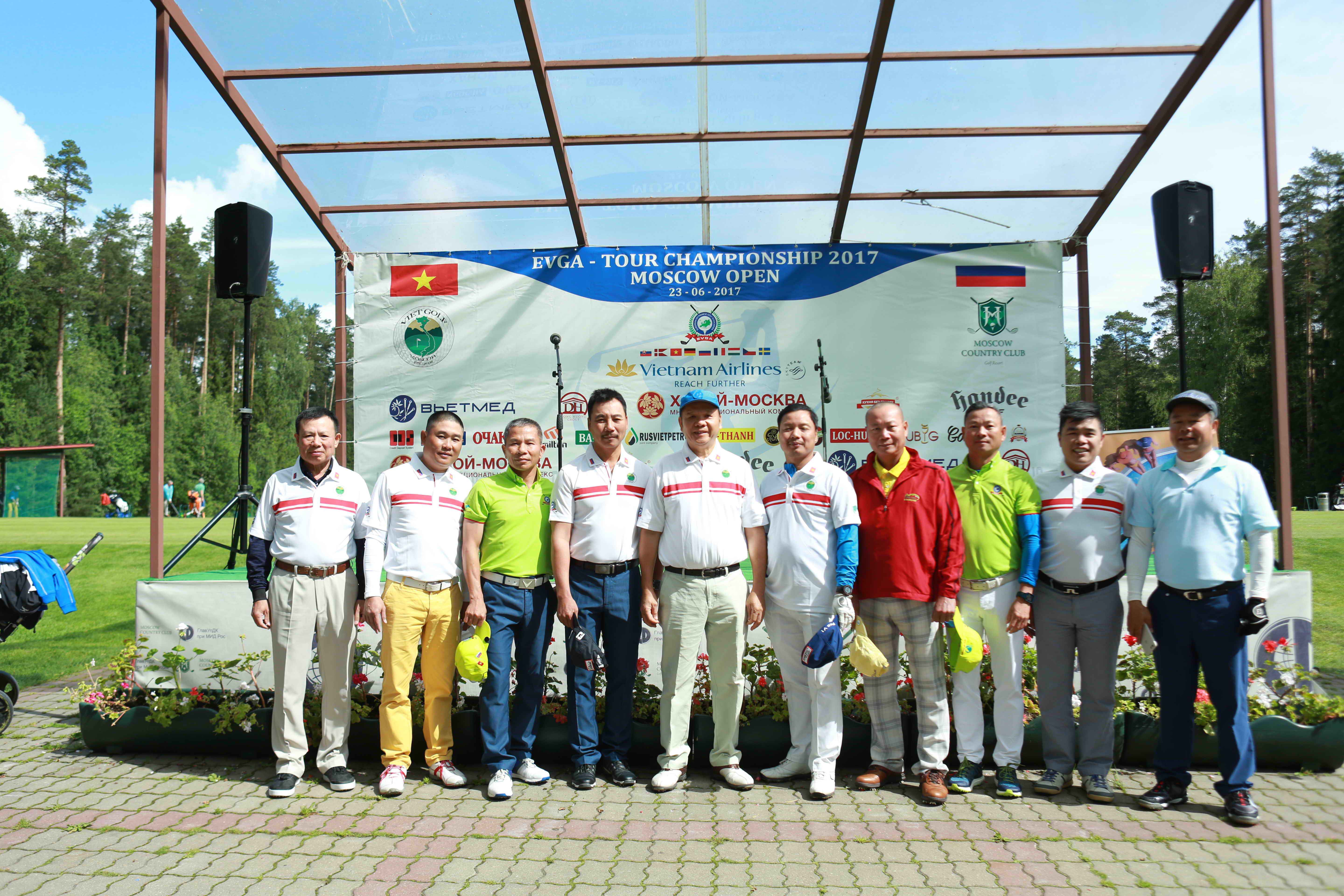 Khép lại Giải Golf EVGA – Moscow Open 2017