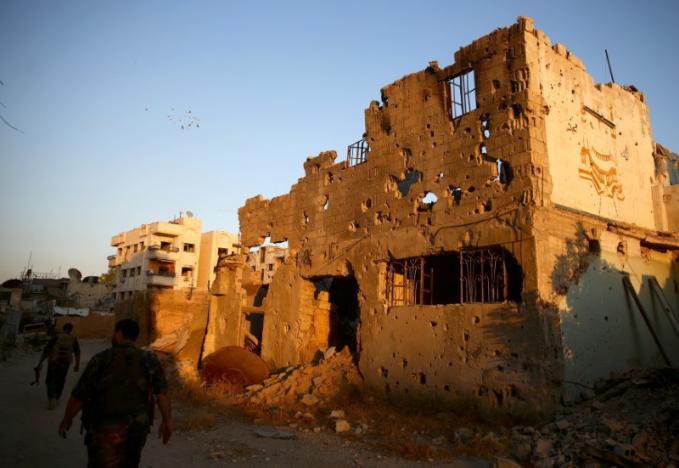 Syria: Quân chính phủ, phe nổi dậy đánh nhau ác liệt