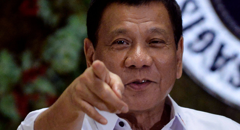 Ông Duterte nói không hề biết Mỹ hỗ trợ chống phiến quân