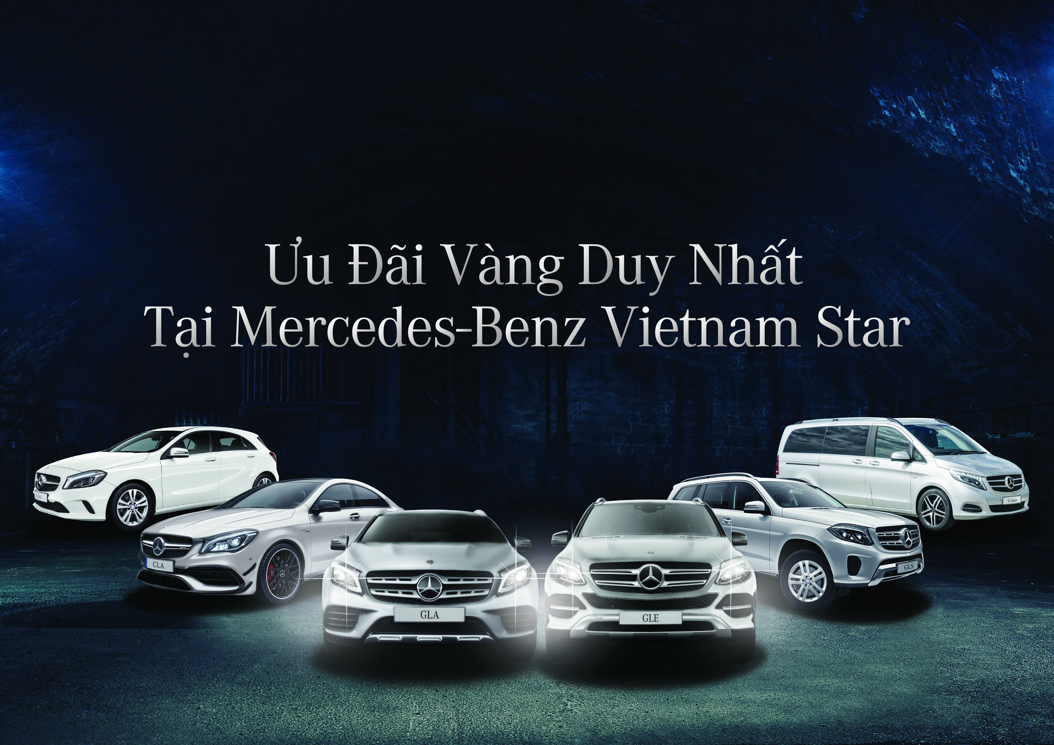 Ưu đãi vàng duy nhất tại Mercedes-Benz Vietnam Star