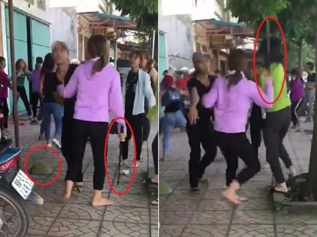 Điều tra 2 nhóm thiếu nữ dùng hung khí đánh nhau - Ảnh 1.