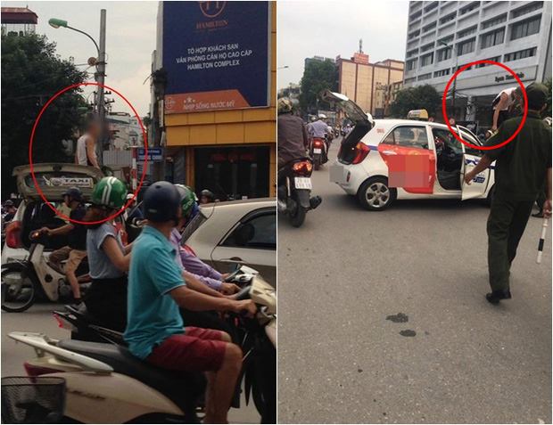 Bị CSGT dừng xe, tài xế taxi "ăn vạ" rồi nói mới ra tù