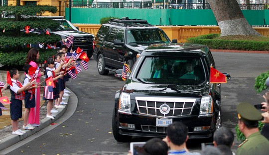 Lịch phân làn đường Hà Nội dịp đón Tổng thống Donald Trump