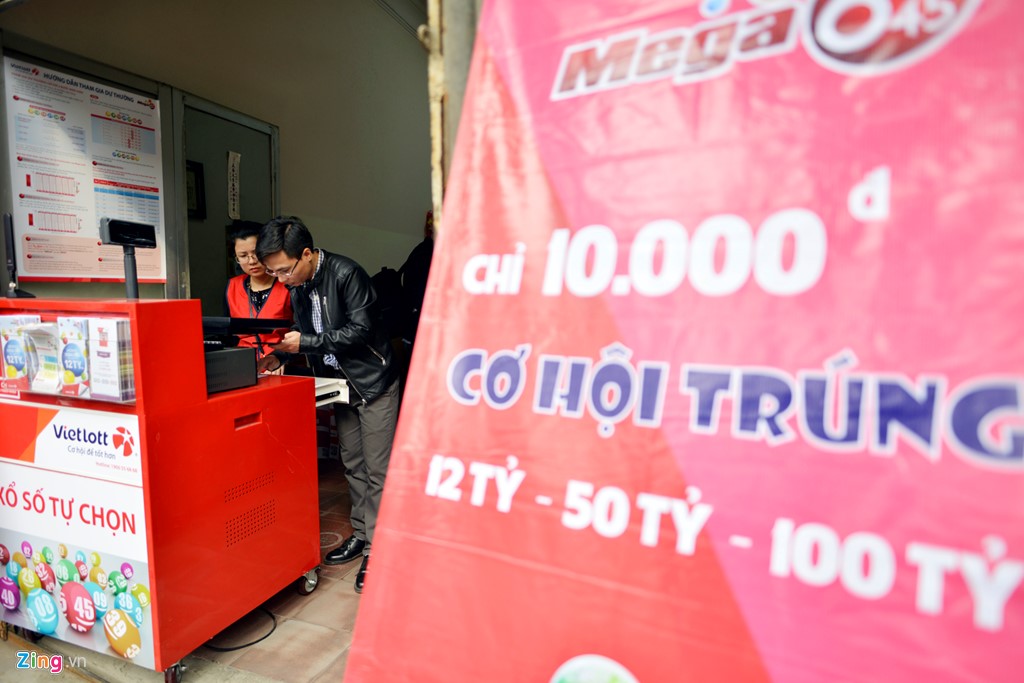 Hà Nội có vé trúng Vietlott 31 tỉ đồng