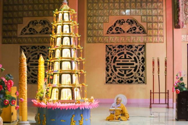 Đại T&ograve;ng L&acirc;m, ng&ocirc;i ch&ugrave;a c&oacute; nhiều tượng phật nhất Việt Nam - Ảnh 10.