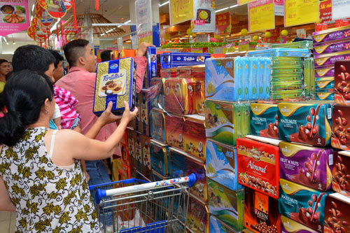 Bánh kẹo dỏm hết đất sống