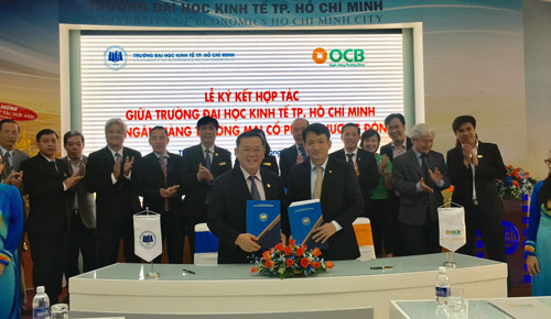 OCB tiếp tục hợp tác với Trường ĐH Kinh tế TP HCM
