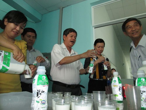 Sữa bò Củ Chi có thương hiệu riêng
