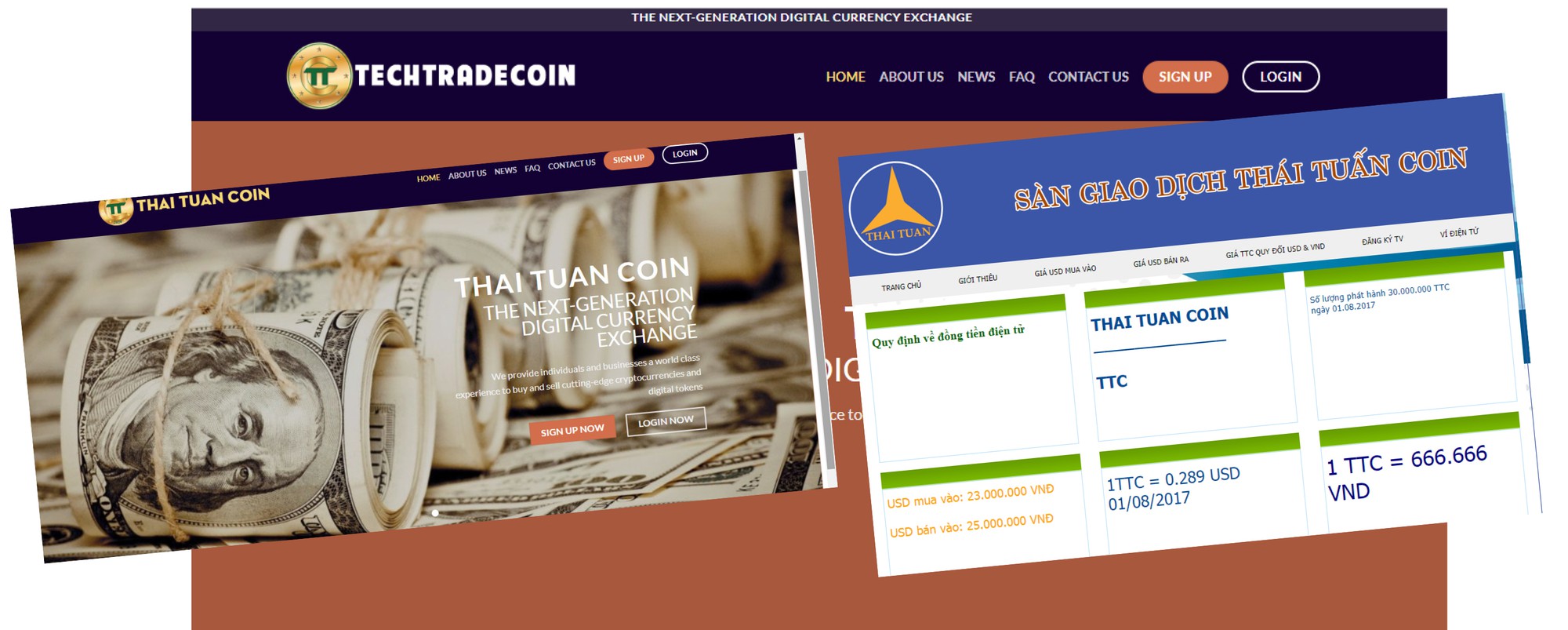 Mập mờ sàn tiền ảo thaituancoin