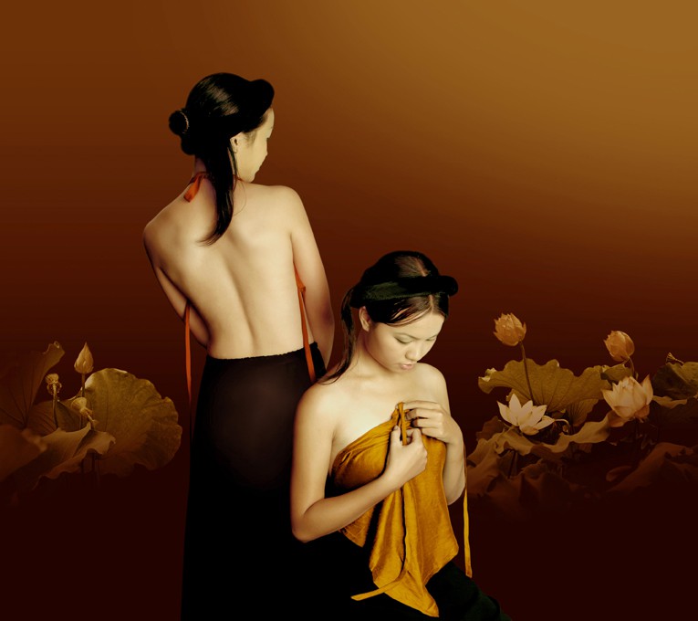 Ngắm ảnh lưng trần &aacute;o yếm của Dzũng Art - Ảnh 9.