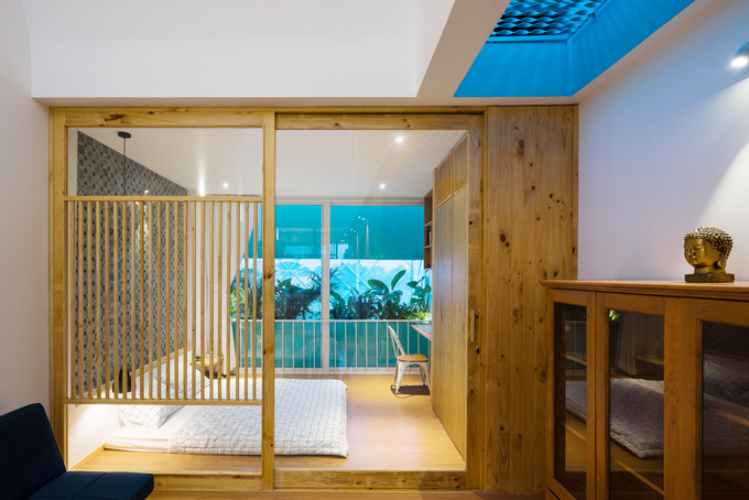 Ốc đảo dịu mát trong ngôi nhà hướng Tây ở Sài Gòn - Ảnh 11.