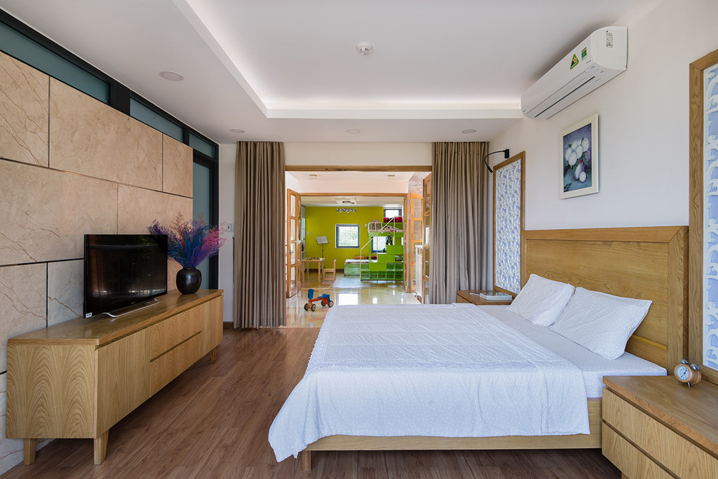 Căn nh&agrave; thiết kế d&aacute;ng tr&aacute;i tim ở S&agrave;i G&ograve;n - Ảnh 11.