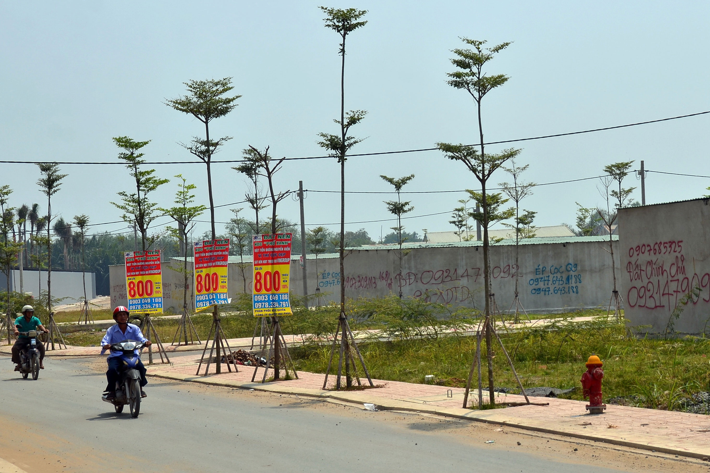 Nhà, đất bị thổi giá