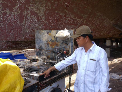 Tàu vỏ thép hỏng: Ngư dân sợ đi tù vì ngập nợ