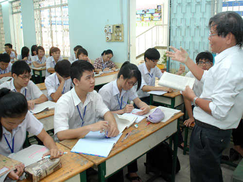 Giảm bớt môn học trong chương trình phổ thông