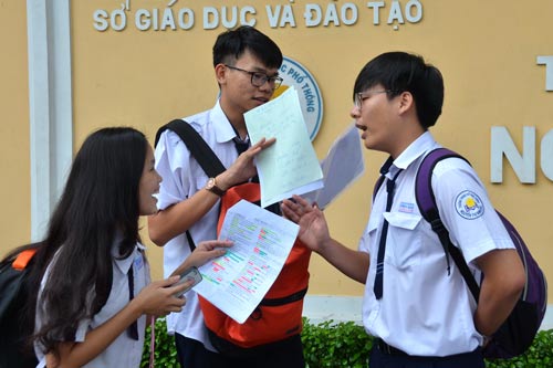 Lại đổi phương án thi, sao theo kịp!
