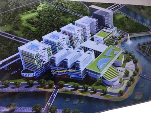 Phối cảnh của cơ sở 3, Trường ĐH Văn Lang